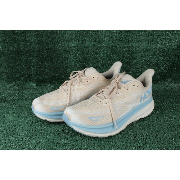 Hoka One One M Clifton Oak Alabaster Running Cushion Mens Size 10.5 D Excellent - Picture 2 of 16